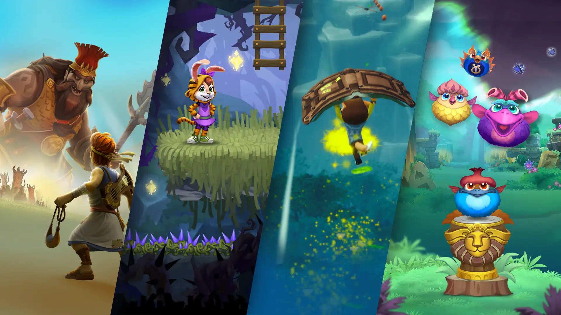 TruPlay games and characters