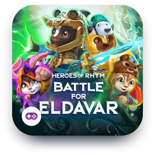 Rhym Heroes Battle key art